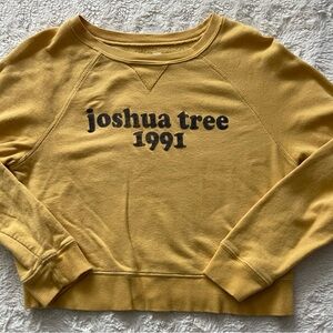 Grayson Threads Mustard Yellow Joshua Tree Sweater